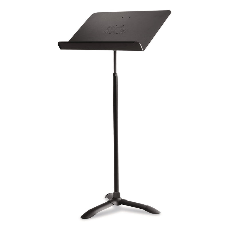 NPS® Melody Music Stand, 20.5" Wide, 24" to 46" Shelf Height, Black (NPS82MS) Each