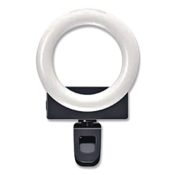 Centon Electronics Universal Ring Light, 3" dia, Black (CELOBA1A) Each