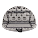 NPS® Comfort Max Fold-in-Half Table, Round, 60w x 60d x 29.25h, Speckled Gray Top, Gray Base/Legs (NPSCMFIH60R) Each