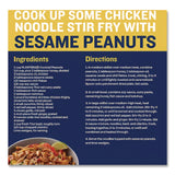Planters® Cocktail Peanuts, Salted, 35 oz Canister (PTN07615) Each