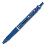 Pilot Acroball Pen, .1mm, Retractable, Blue Barrel/Ink (PIL31811) Each
