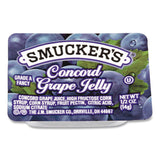 Smucker's® Jelly/Jam Plastic Portion Control Cups, Grape, 0.5 oz Cup, 200/Carton (SMU00764) Case of 200