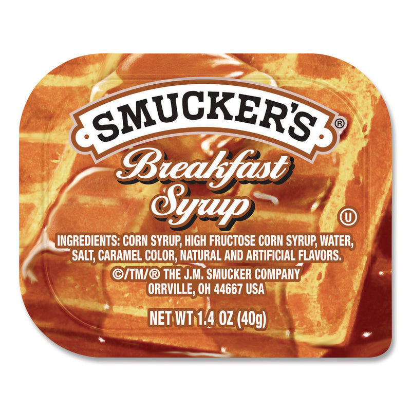 Smucker's® Breakfast Syrup Plastic Portion Control Cup, 1.4 oz Cup, 100/Carton (SMU51009) Case of 100