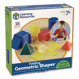 Learning Resources® Folding Geometric Shapes, Grades 2 to 6, 16 Pieces (LRNLER0921) Each