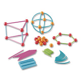 Learning Resources® Geometric Shapes Building Set, Grades K to 5, 170 Pieces (LRNLER1776) Each