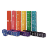Learning Resources® Fraction Tower Equivalency Cubes, Nine Sizes, Grades 1 to 4, 51 Pieces (LRNLER2509) Each
