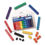 Learning Resources® Fraction Tower Equivalency Cubes, Nine Sizes, Grades 1 to 4, 51 Pieces (LRNLER2509) Each