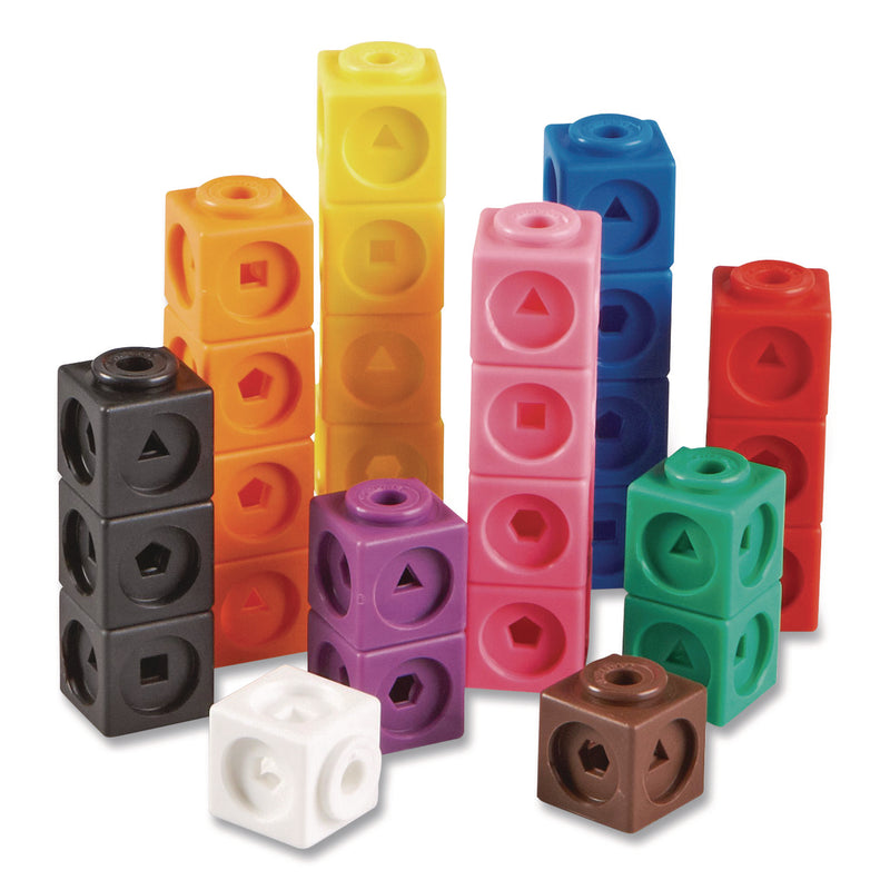 Learning Resources® MathLink Cubes, Grades 1 to 3, 100 Pieces (LRNLER4285) Each