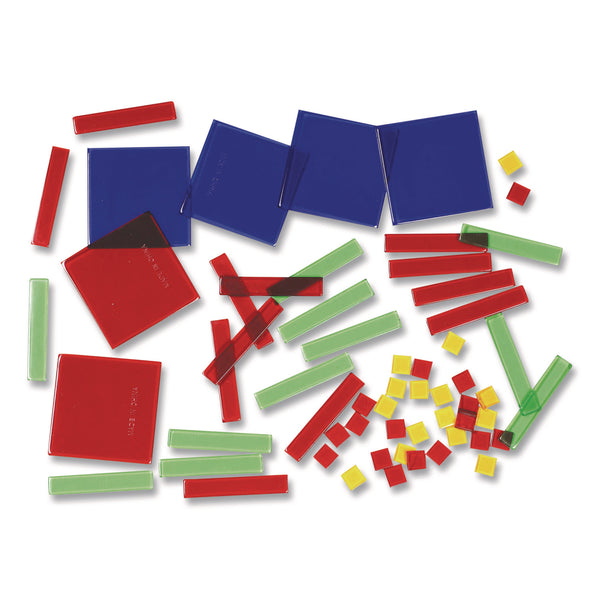 Learning Resources® Algebra Tiles Class Set, Grades 7 to 9, 32 Pieces/Set, 30 Sets (LRNLER7547) Each