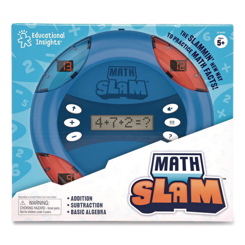 Educational Insights® Math Slam, Five Game Modes, Two Subjects: Addition and Subtraction, Grades K to 3 (EII8432) Each