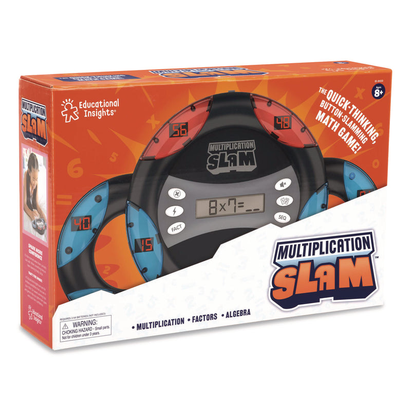 Educational Insights® Multiplication Slam, Five Games Modes, Two Subjects: Multiplication and Division, Grades 3 to 7 (EII8433) Each