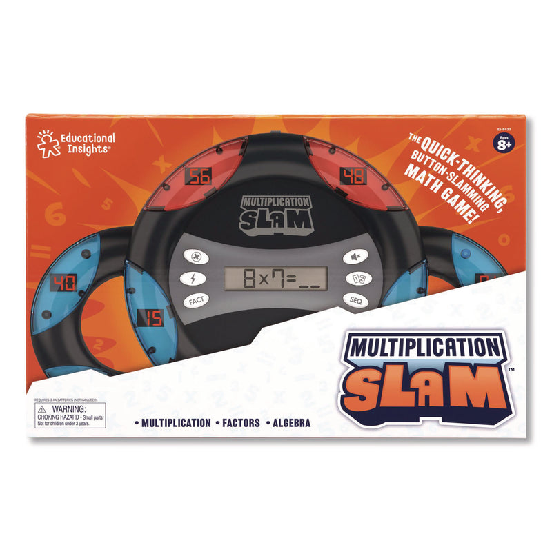 Educational Insights® Multiplication Slam, Five Games Modes, Two Subjects: Multiplication and Division, Grades 3 to 7 (EII8433) Each