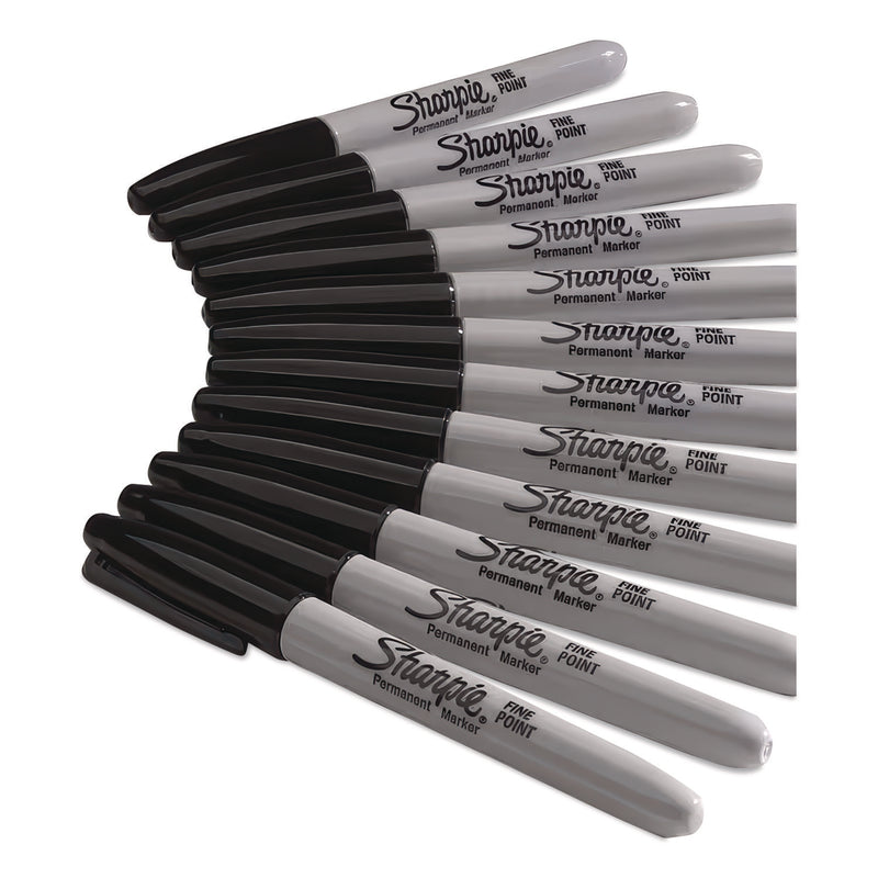 Sharpie Fine Tip Permanent Marker, Fine Bullet Tip, Black, 24/Pack (SAN2042918) Each