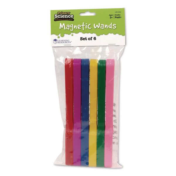Learning Resources® Magnetic Wands, Grades Pre-K to 5, 6 Pieces (LRNLER0762) Each