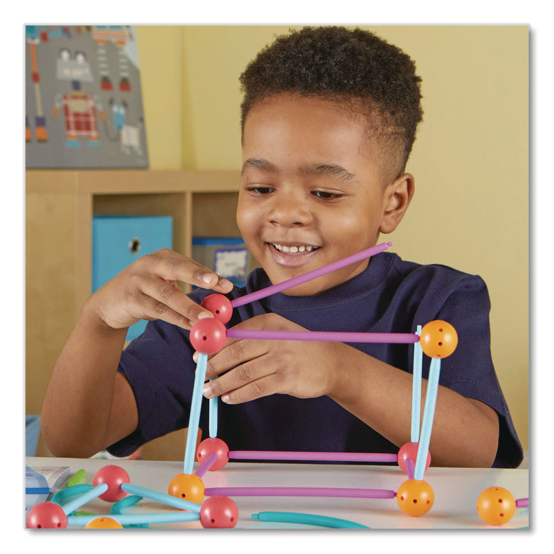 Learning Resources® STEM Explorers Geomakers, Grades K to 2, 58 Pieces (LRNLER9293) Each