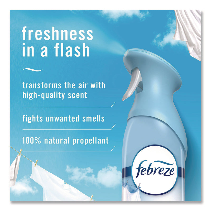 Febreze® AIR, Linen and Sky, 8.8 oz Aerosol Spray, 2/Pack (PGC17340PK) Pack of 2