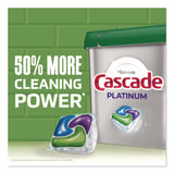 Cascade® Platinum ActionPacs, Fresh Scent, 14 oz Pack, 26 Pods/Pack, 4 Packs/Carton (PGC15536) Case of 4