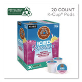 The Original Donut Shop® ICED Refreshers K-Cup Pods, Mango Dragonfruit Lemonade, 20/Box (GMT0532) Box of 20