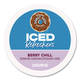 The Original Donut Shop® ICED Refreshers K-Cup Pods, Berry Chill, 20/Box, 4 Boxes/Carton (GMT0631CT) Case of 80