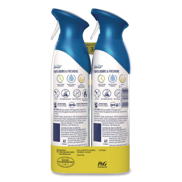 Febreze® AIR, Ocean, 8.8 oz Aerosol Spray, 2/Pack, 3 Packs/Carton (PGC17345) Case of 3