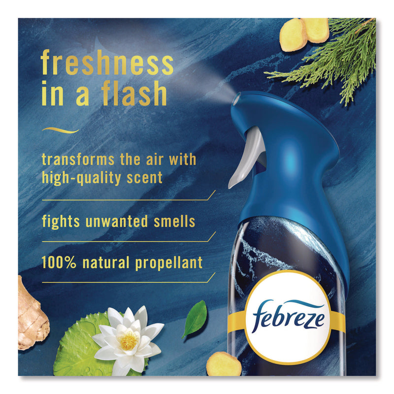 Febreze® AIR, Ocean, 8.8 oz Aerosol Spray, 2/Pack, 3 Packs/Carton (PGC17345) Case of 3