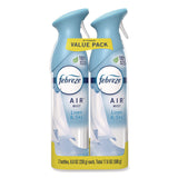 Febreze® AIR, Linen and Sky, 8.8 oz Aerosol Spray, 2/Pack, 3 Packs/Carton (PGC17340) Case of 3