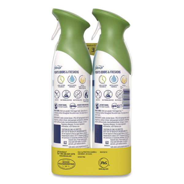 Febreze® AIR, Gain Original, 8.8 oz Aerosol Spray, 2/Pack, 3 Packs/Carton (PGC17346) Case of 3