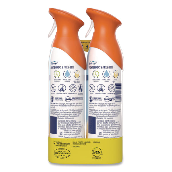Febreze® AIR, Hawaiian Aloha, 8.8 oz Aerosol Spray, 2/Pack, 3 Packs/Carton (PGC17342) Case of 3