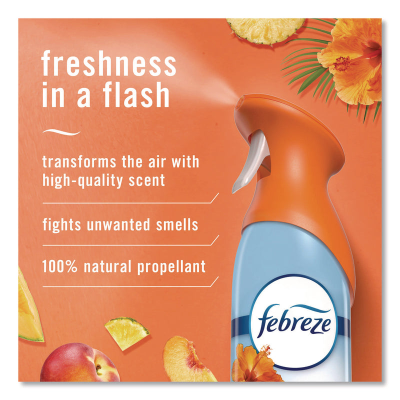 Febreze® AIR, Hawaiian Aloha, 8.8 oz Aerosol Spray, 2/Pack, 3 Packs/Carton (PGC17342) Case of 3