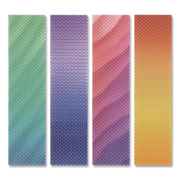 TPG Creations™ Zen Strips, Bumpy Gradient, Assorted Colors, 4/Pack (TPG854) Pack of 4