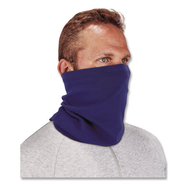 ergodyne® Chill-Its 6493FR FR Cooling Neck Gaiter, Modacrylic Knit, One Size Fits Most, Blue (EGO42138) Each