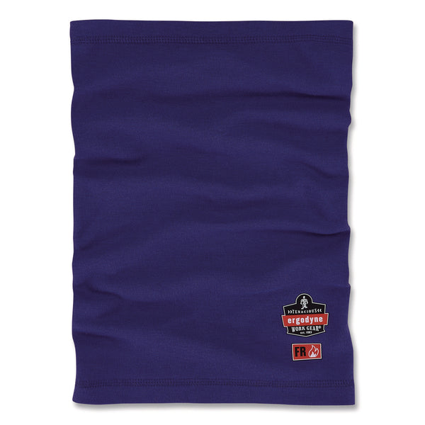ergodyne® Chill-Its 6493FR FR Cooling Neck Gaiter, Modacrylic Knit, One Size Fits Most, Blue (EGO42138) Each