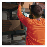 ergodyne® Chill-Its 6689 Cooling Long Sleeve Sun Shirt with UV Protection, Small, Orange (EGO12177) Each