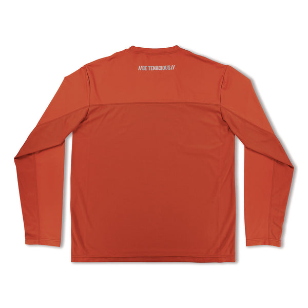 ergodyne® Chill-Its 6689 Cooling Long Sleeve Sun Shirt with UV Protection, X-Large, Orange (EGO12180) Each