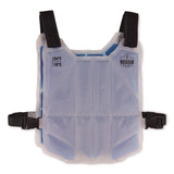 ergodyne® Chill-Its 6210 Phase Change Cooling Ice Vest, Nylon/Phase Change, One Size Fits Most, Blue (EGO12222) Each