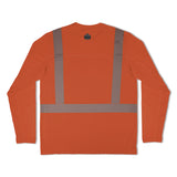 ergodyne® Chill-Its 6688 Type R Class 2 Cooling Hi-Vis Sun Shirt with UV Protection, Large, Orange (EGO12232) Each