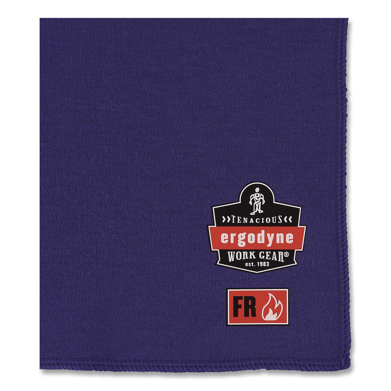 ergodyne® Chill-Its 6606FR FR Cooling Towel, Modacrylic Knit, One Size Fits Most, Blue (EGO12437) Each