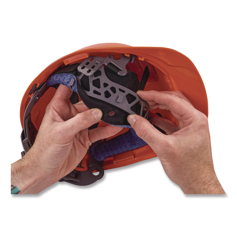 ergodyne® Chill-Its 6611 Hard Hat Cooling Sweatband Pad, 15 x 4, Blue, 3/Pack (EGO12447) Each