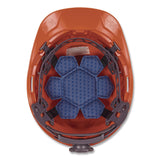 ergodyne® Chill-Its 6612 Hard Hat Cooling Top Pad, 6" dia, Blue, 3/Pack (EGO12448) Each
