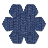 ergodyne® Chill-Its 6612 Hard Hat Cooling Top Pad, 6" dia, Blue, 3/Pack (EGO12448) Each
