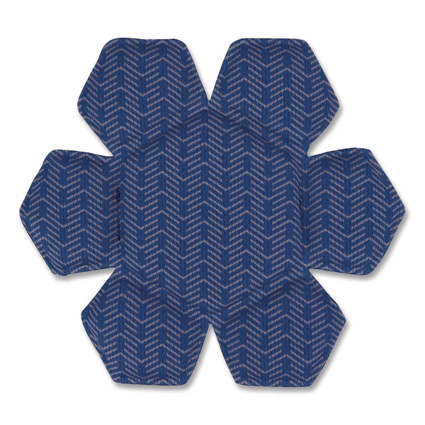 ergodyne® Chill-Its 6612 Hard Hat Cooling Top Pad, 6" dia, Blue, 3/Pack (EGO12448) Each