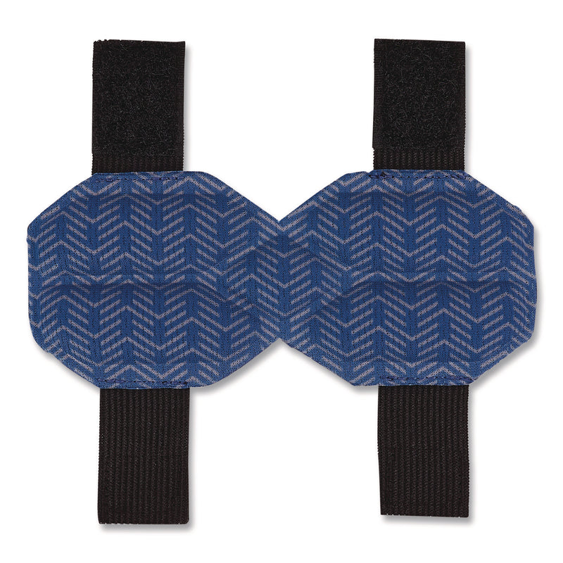 ergodyne® Chill-Its 6613 Hard Hat Cooling Ratchet Pad, 5.5 x 2, Blue, 3/Pack (EGO12449) Each