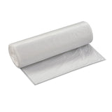 Inteplast Group High-Density Commercial Can Liners Value Pack, 60 gal, 12 microns, 38" x 58", Clear, 25 Bags/Roll, 8 Rolls/Carton (IBSVALH3860N14) 8 Rolls