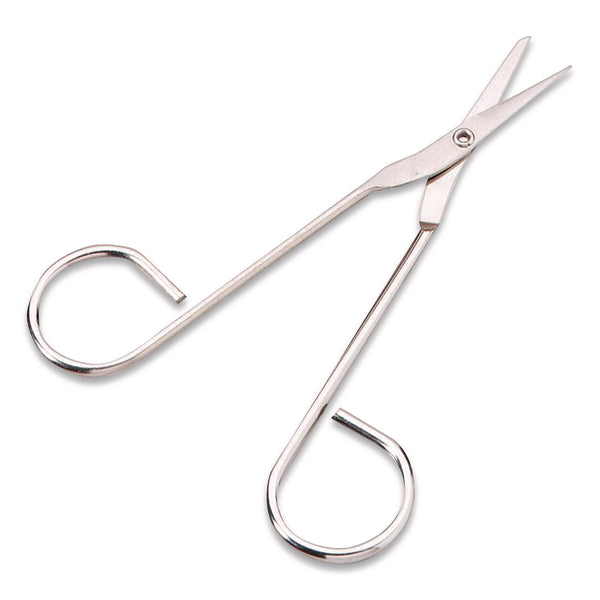 First Aid Only First Aid Scissors, 4.5" Long, Straight Nickel Handle (FAO813161) Each