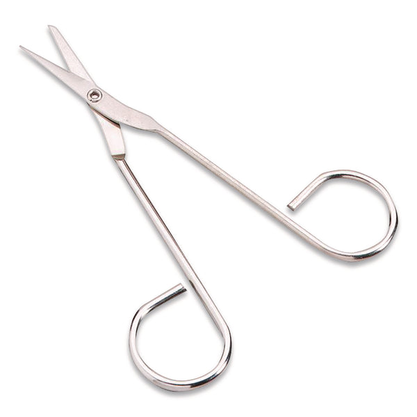 First Aid Only First Aid Scissors, 4.5" Long, Straight Nickel Handle (FAO813161) Each