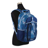 FUEL Bijoux Deluxe Backpack and Lunch Bag Bundle, Backpack: 13.5" x 7" x 18.5", Lunch Bag: 7.5" x 4.25" x 9", Light Blue Galaxy (FUE110592STGX5) Each