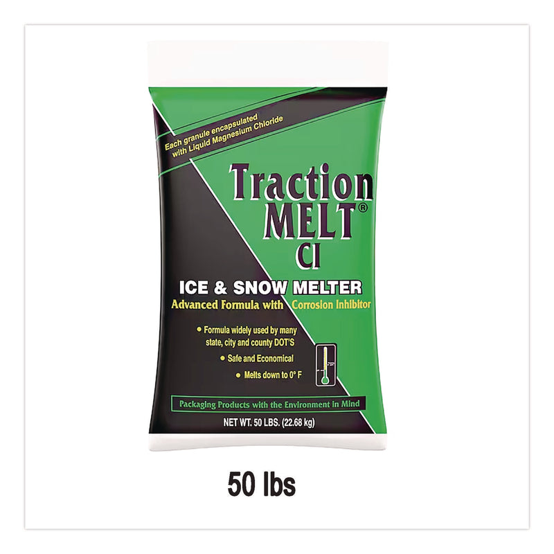 Scotwood Industries Traction Melt CI Ice and Snow Melter, 50 lb Bag (SCWSWO50BTM) Each
