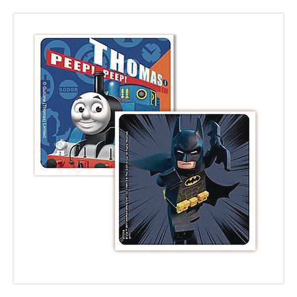 SmileMakers® Cars, Trucks and Heroes Sticker Sampler Pack, Randomly Assorted Illustrations and Colors, 1,000/Box (SKR2618382) Each
