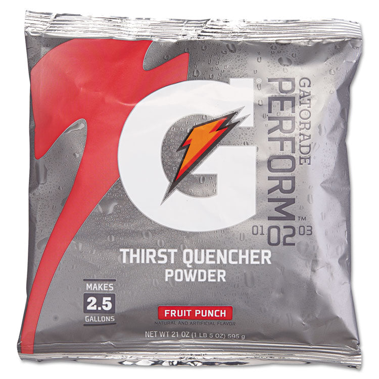 Gatorade® Original Powdered Drink Mix, Variety Pack, 21oz Packets, 32/Carton (GTD03944)