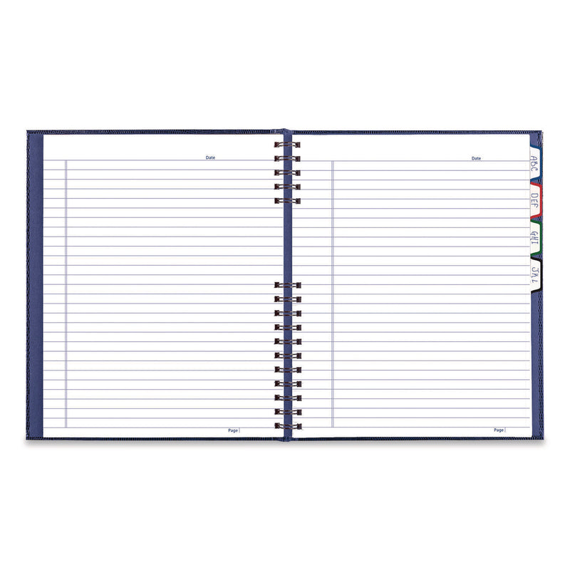 Blueline® NotePro Notebook, 1-Subject, Wide/Legal Rule, Indigo Blue Cover, (100) 10.75 x 8.5 Sheets (REDA10200BLU) Each
